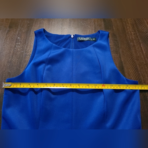 Lauren Ralph Lauren Blue Cocktail Dress size 10 - Picture 8 of 9
